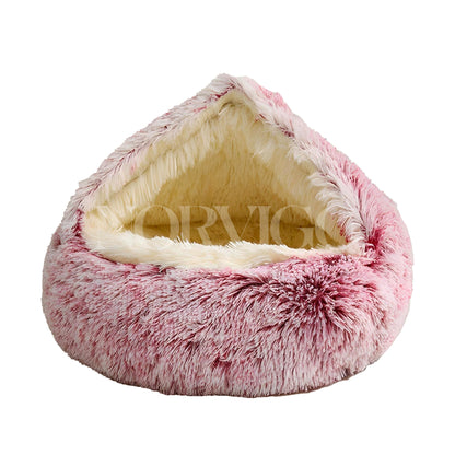 HushNest™ - Cozy Cocoon Pet Bed